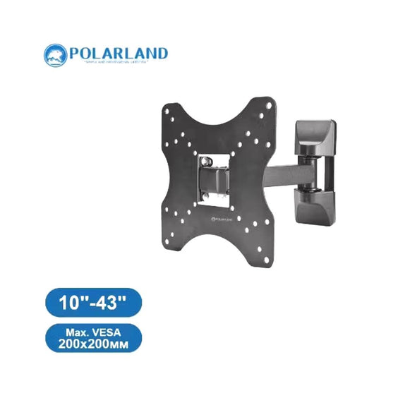 SOPORTE PARA TV DE BRAZO 10-43" POLARLAND PFM200