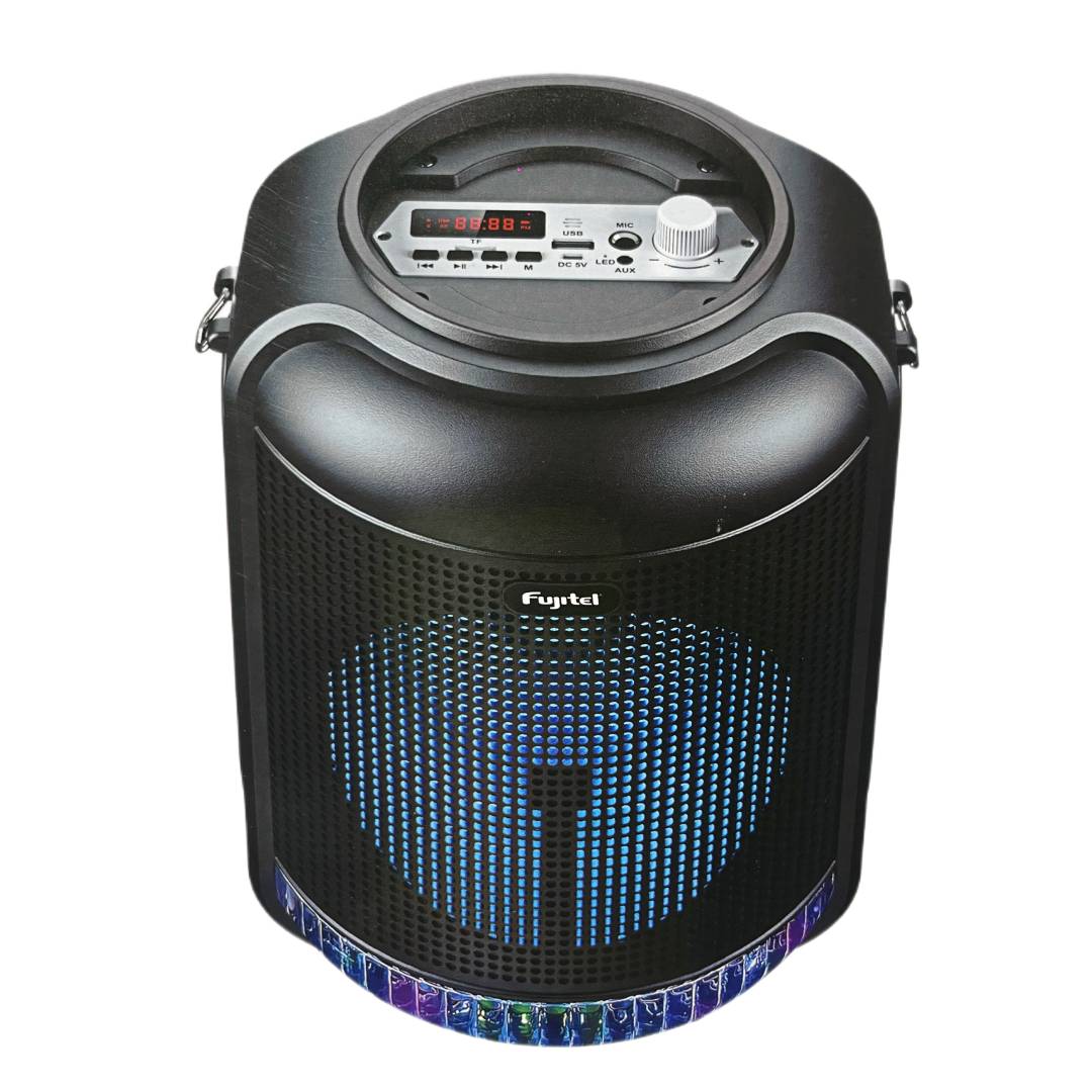 PARLANTE BT 15W 6,5"/FM/USB/LUCES FUJITEL SPEAKERBTFU6504