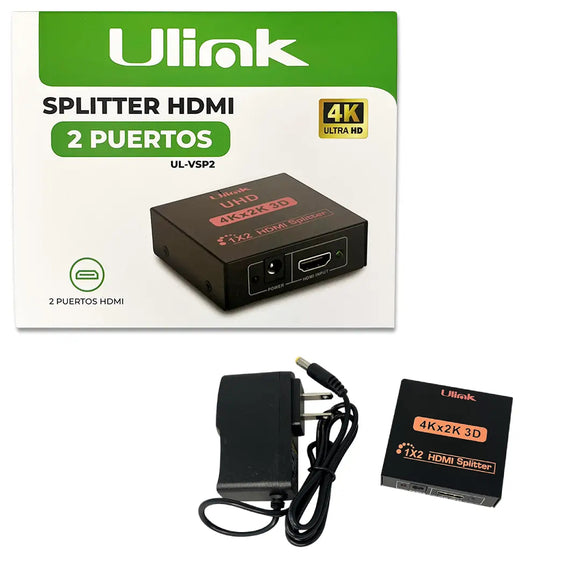 SPLITER HDMI 2X1 ULINK UL-VSP2