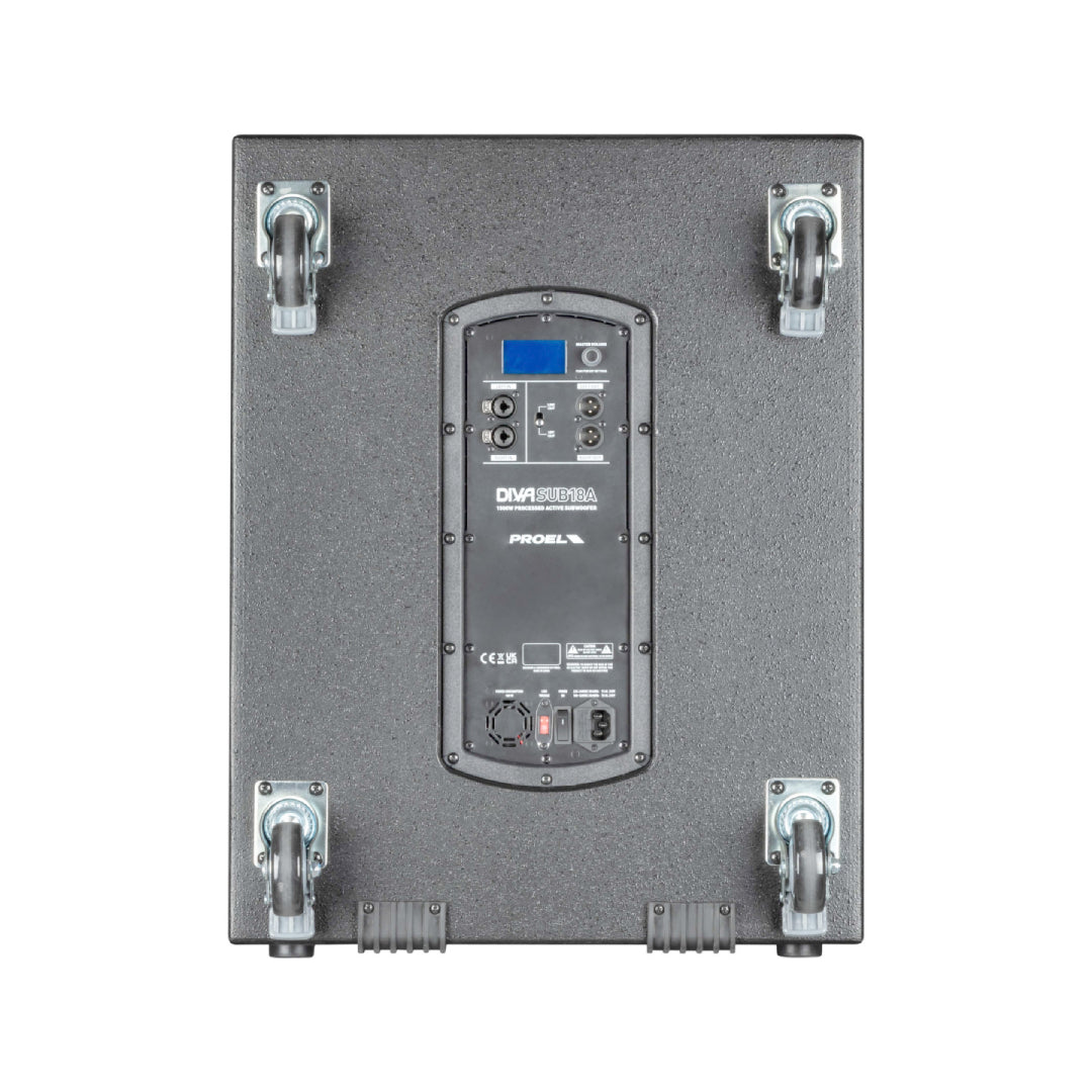 SUB BAJO ACTIVO 18" 1500W PROEL DIVASUB18A