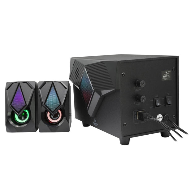 SUBWOOFER BURST 2.1 MONSTER GAMES SW557
