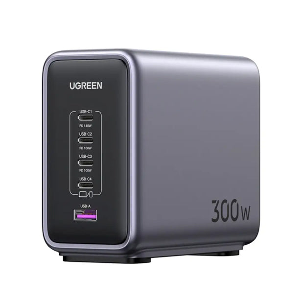 SUPER CARGADOR PARA ESCRITORIO 300W 1 USB - 4 USB-C CD333 UGREEN