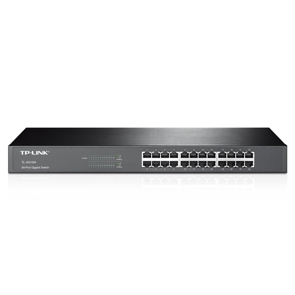 SWITCH DE 24 PUERTOS 10/100/1000Mbps TL-SG1024 TP-LINK