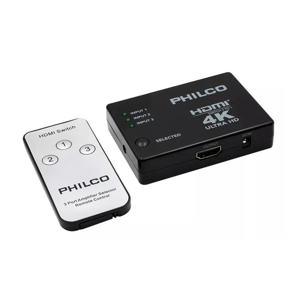 SWITCH HDMI 3X1 PHILCO P4109