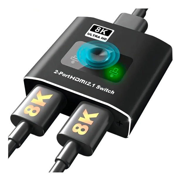 SWITCH HDMI BIDIRECCIONAL 8K 2X1 BIRLINK BR10316