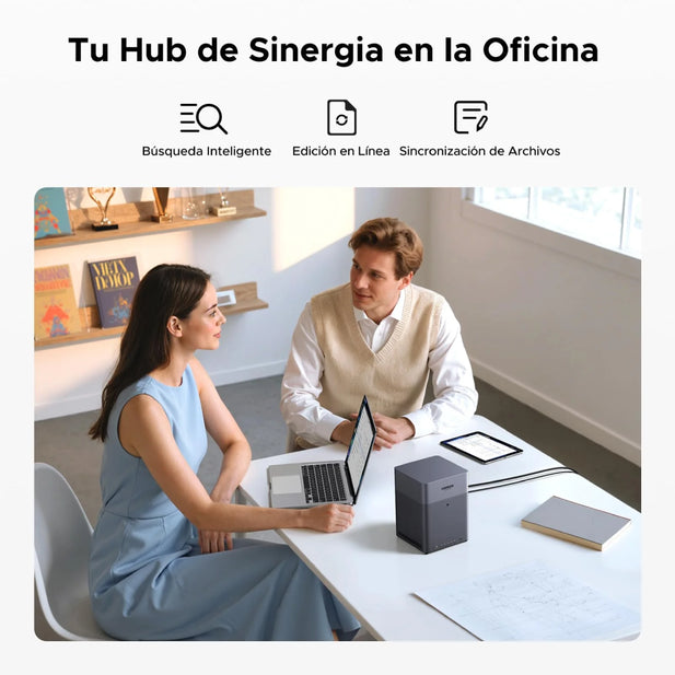 Servidor UGREEN NASync DH4300 Plus NAS de escritorio de 4 bahías