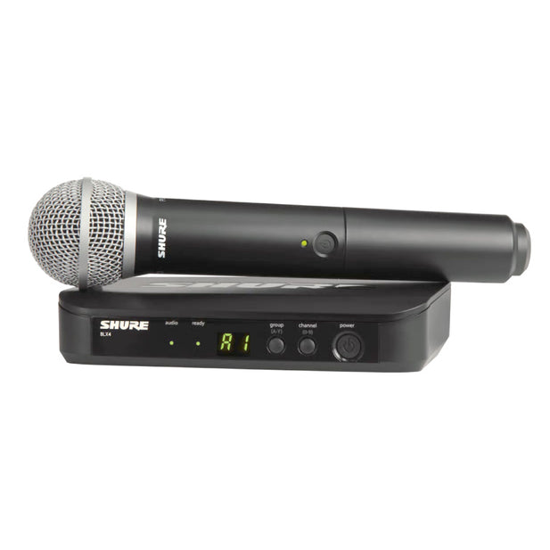 Sistema Inalámbrico con Microfono PG58 SHURE BLX24/PG58-M15