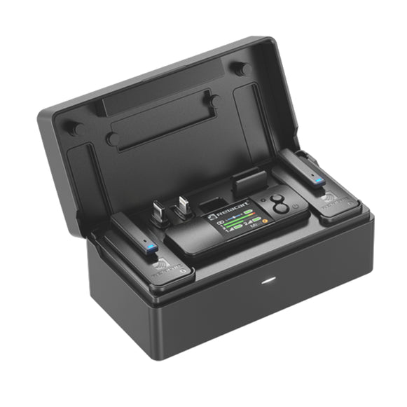 Sistema de Micrófono Inalámbrico Mini de Doble Canal MiW RELACART