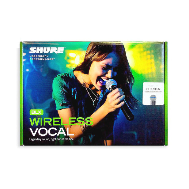 Sistema de Microfono Inalámbrico Shure BLX24/B58-M15
