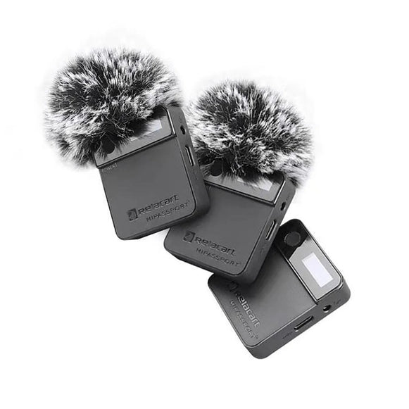 Sistema de Micrófonos Inalámbricos Lavalier Relacart MI2