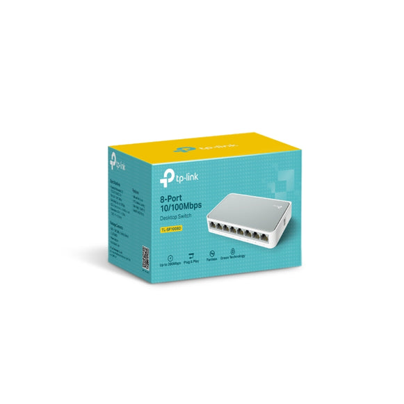 Switch  8 Puertos 10/100Mbps TL-SF1008D TP-Link