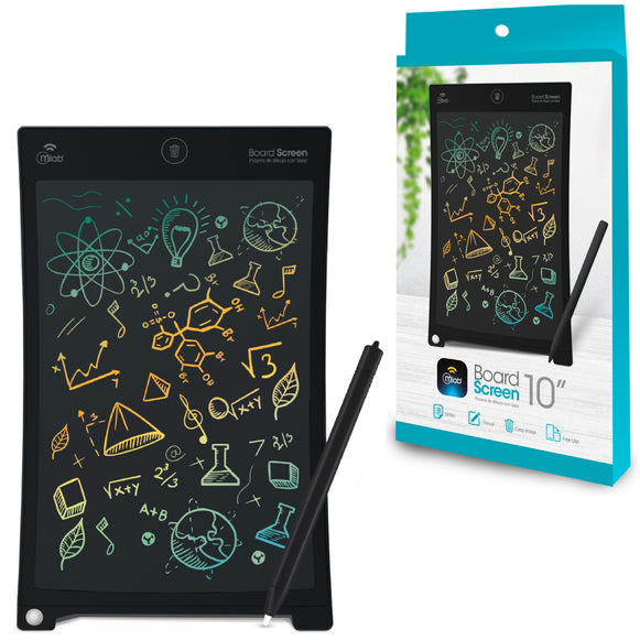 TABLET DE ESCRITURA LCD 10" MULTICOLOR MLAB 9582