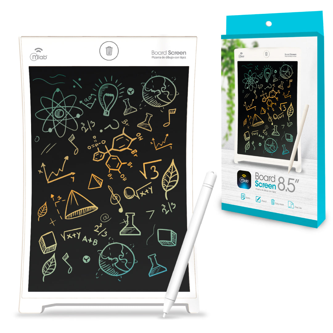 TABLET DE ESCRITURA LCD 8.5" MULTICOLOR MLAB 9581