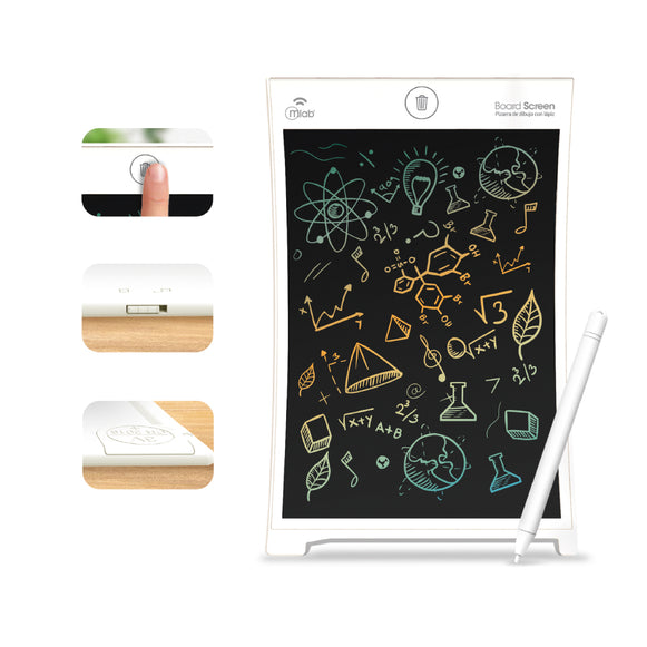 TABLET DE ESCRITURA LCD 8.5" MULTICOLOR MLAB 9581