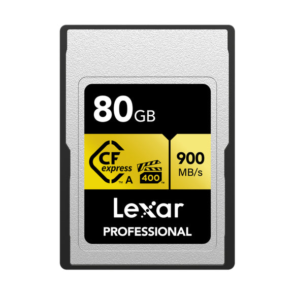 TARJETA DE MEMORIA CFEXPRESS TIPO A 80GB GOLD LEXAR