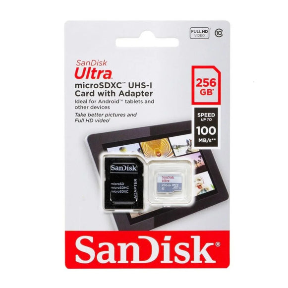 TARJETA DE MEMORIA MICROSD 256GB ULTRA SANDISK