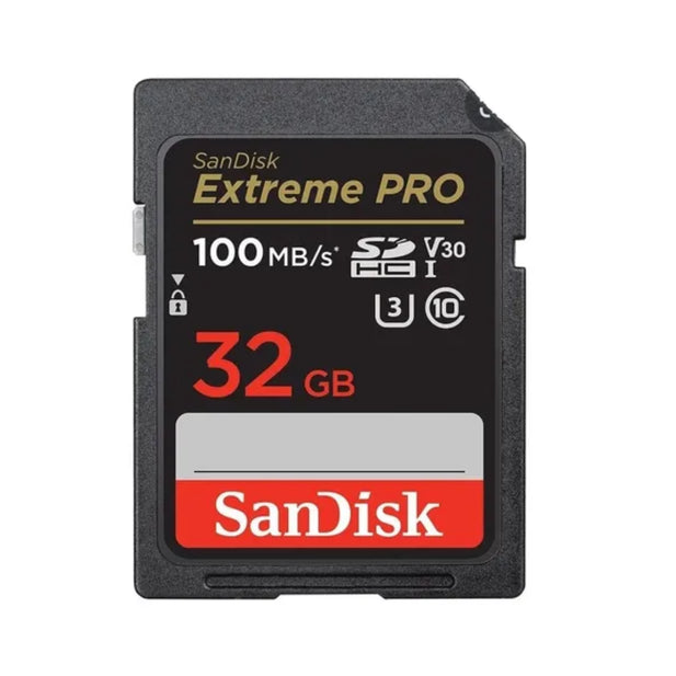 TARJETA DE MEMORIA SD 32GB EXTREME PRO 100MB/S SANDISK SDSDXXD-032G-GN4IN