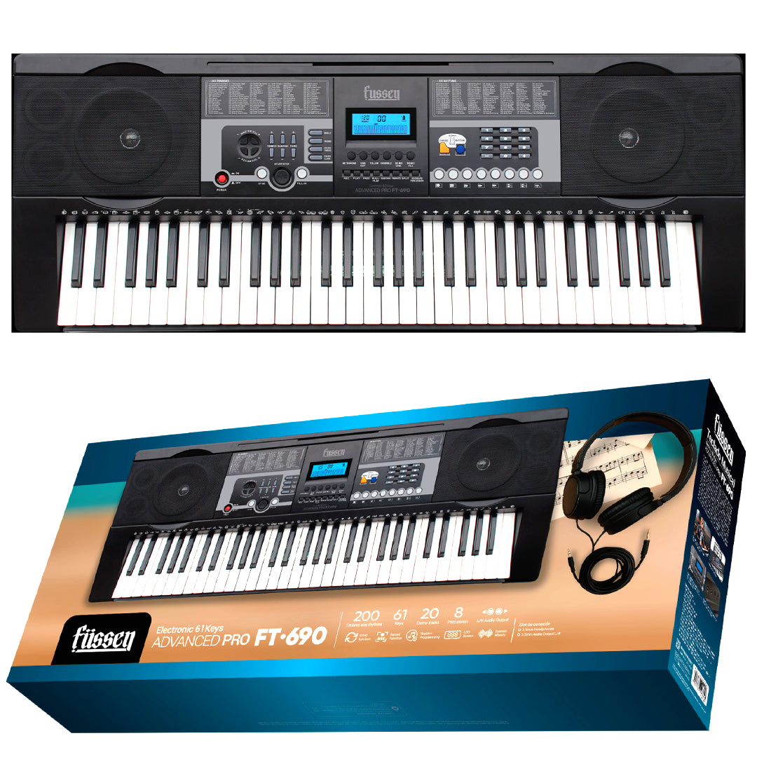 TECLADO 61 TECLAS ADVANCE PRO FT-690 FUSSEN