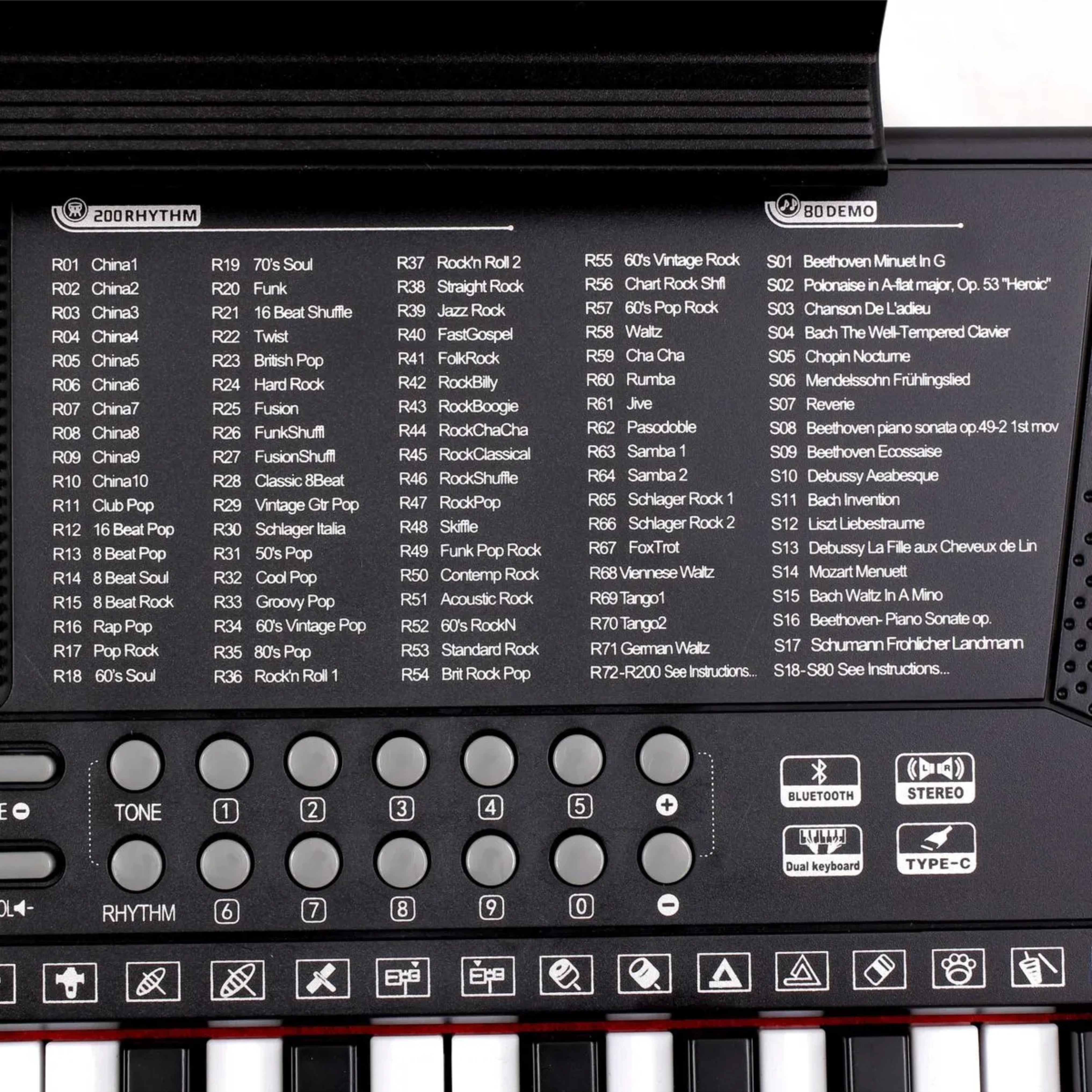 TECLADO 61 TECLAS WPK-683B WALTERS 214195