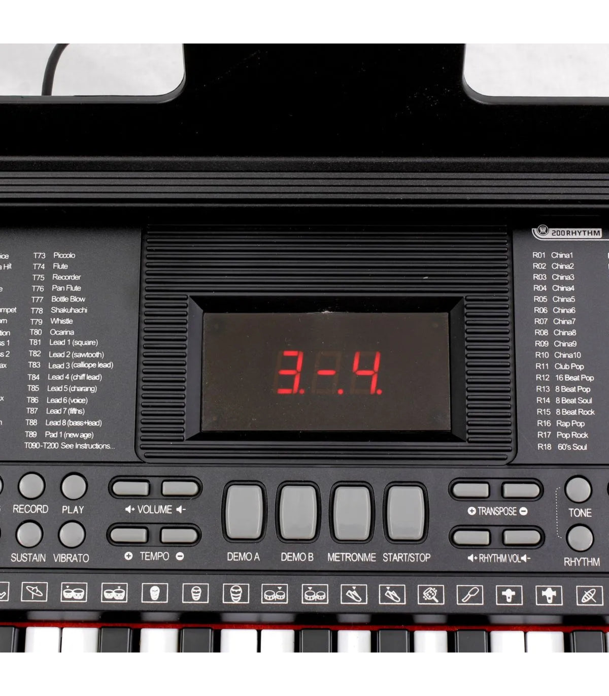 TECLADO 61 TECLAS WPK-683B WALTERS 214195