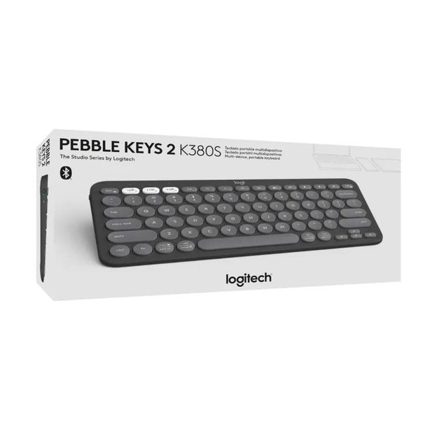 TECLADO BT PEBBLE KEYS 2 K380S NEGRO LOGITECH