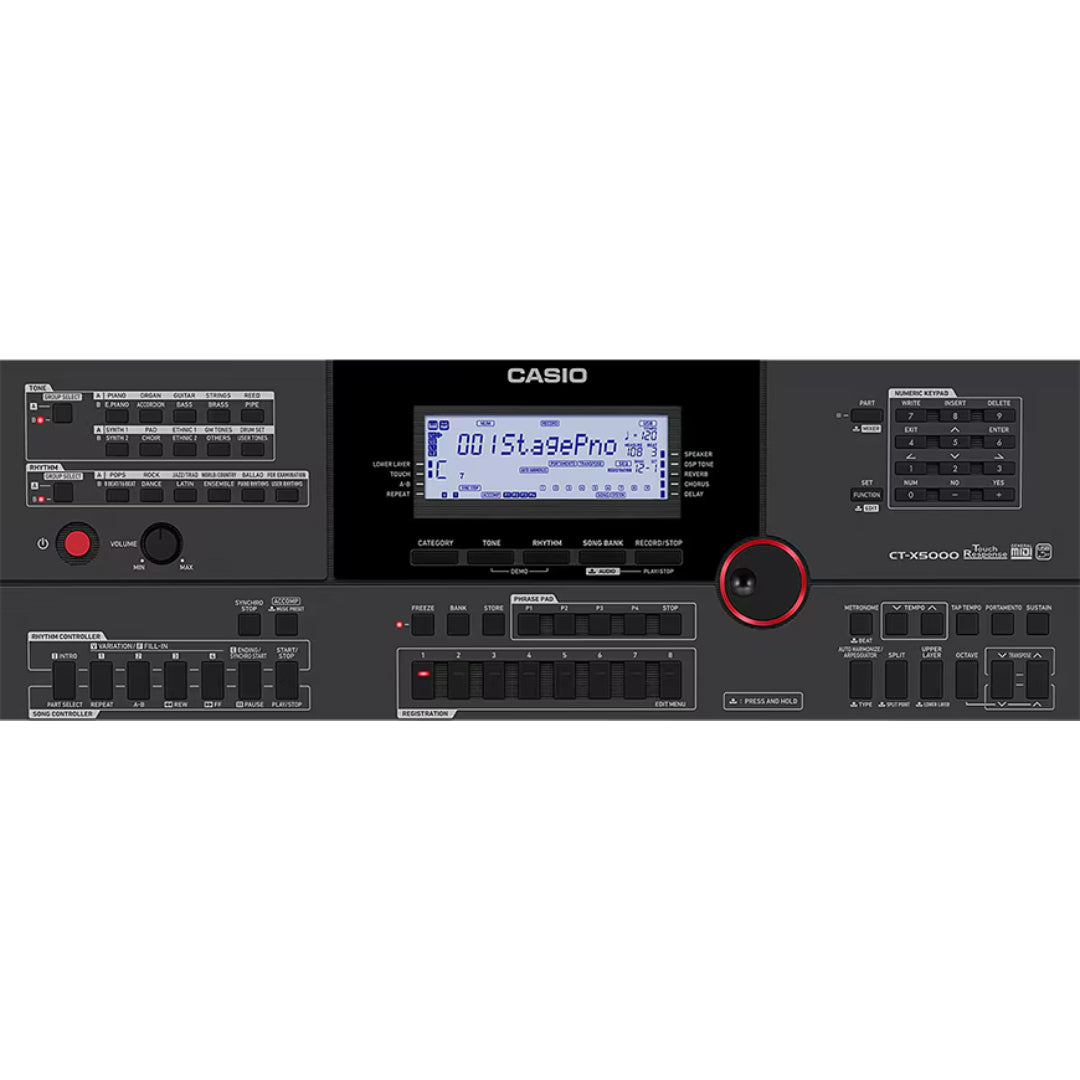 TECLADO CASIO 61 TECLAS CT-X5000