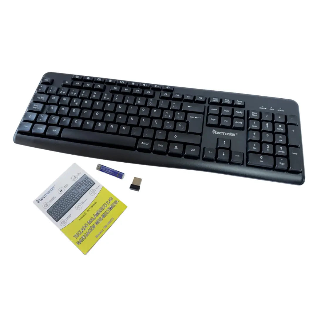 TECLADO INALAMBRICO TECMASTER TM-100570