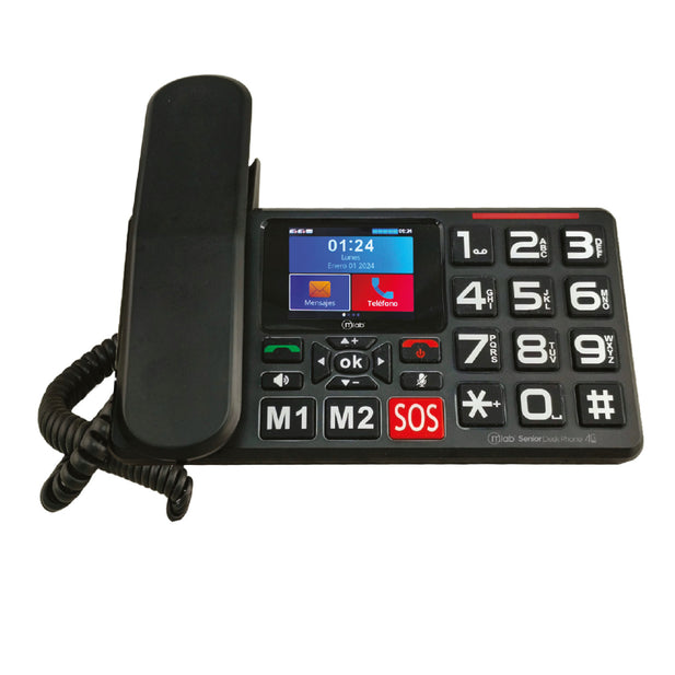 TELEFONO DE CASA SENIOR DESK PHONE 4G MLAB 9440