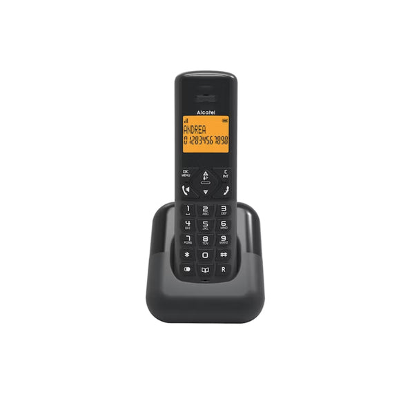 TELEFONO INALAMBRICO NEGRO D610 ALCATEL