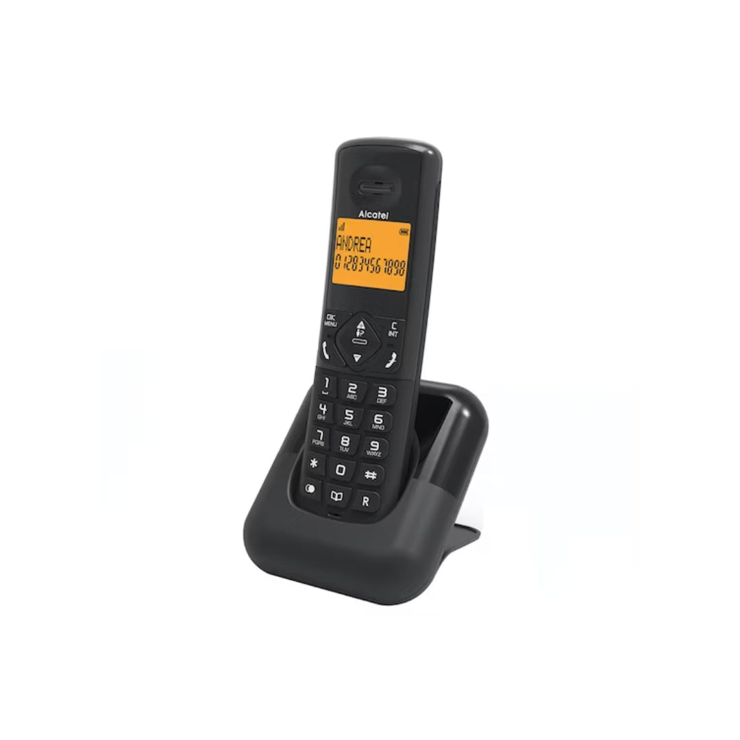 TELEFONO INALAMBRICO NEGRO D610 ALCATEL