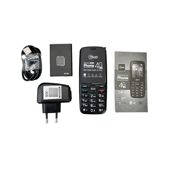 TELEFONO SENIOR BAR 4G 2.4" MLAB 9387