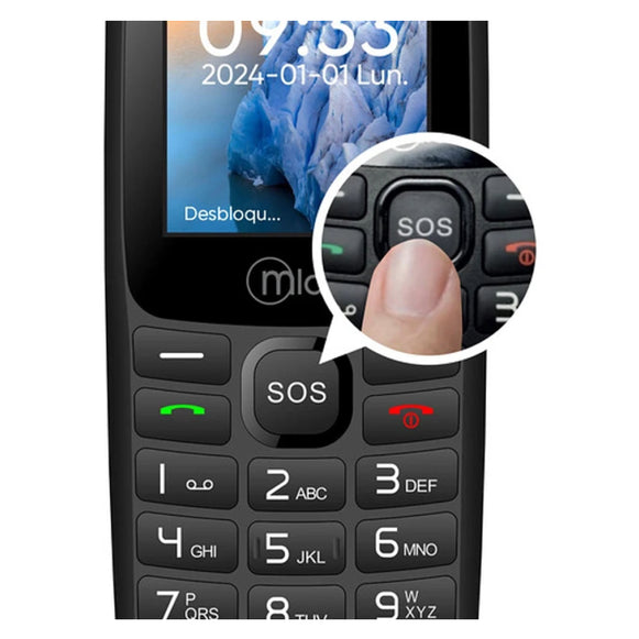 TELEFONO SENIOR BAR 4G 2.4" MLAB 9387