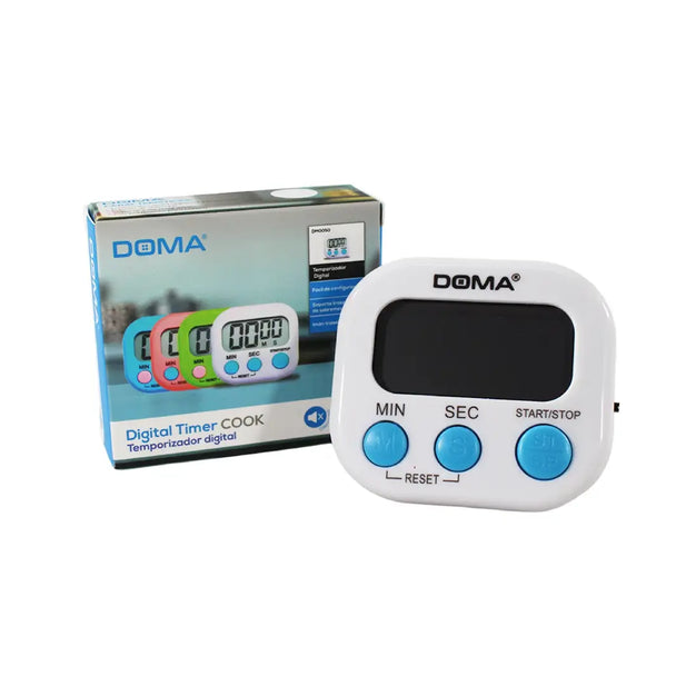 TEMPORIZADOR DIGITAL MAGNETICO BLANCO DOMA DM0050W