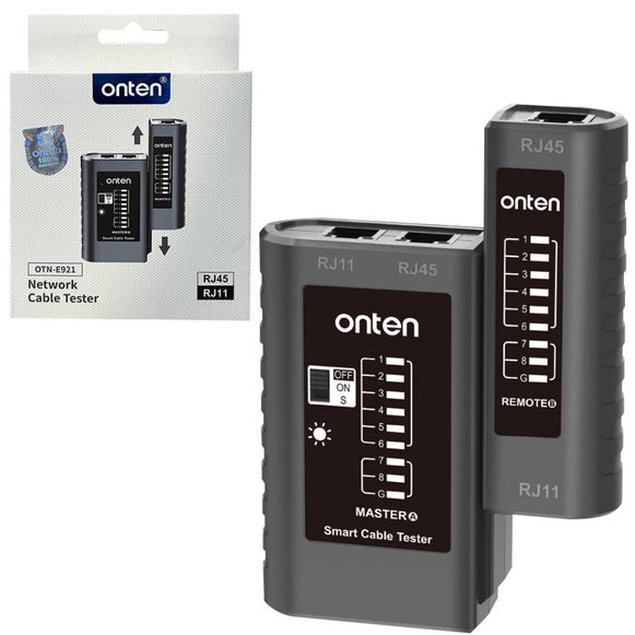 TESTER DE RED RJ45/ RJ11 ONTEN OTN E921