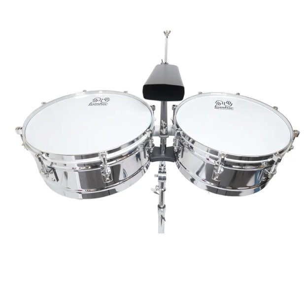 TIMBALETA 13"X 14" H6.5" PLATEADA TP100SZ TUMBAO
