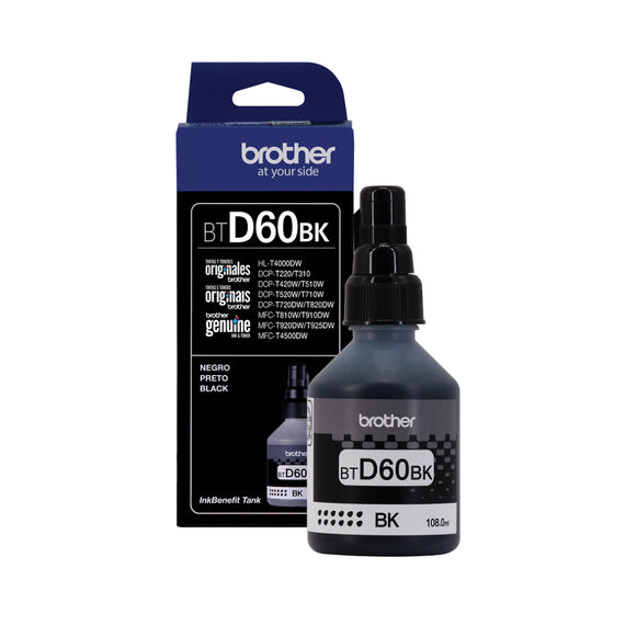 TINTA BTD60BK NEGRA BROTHER 60