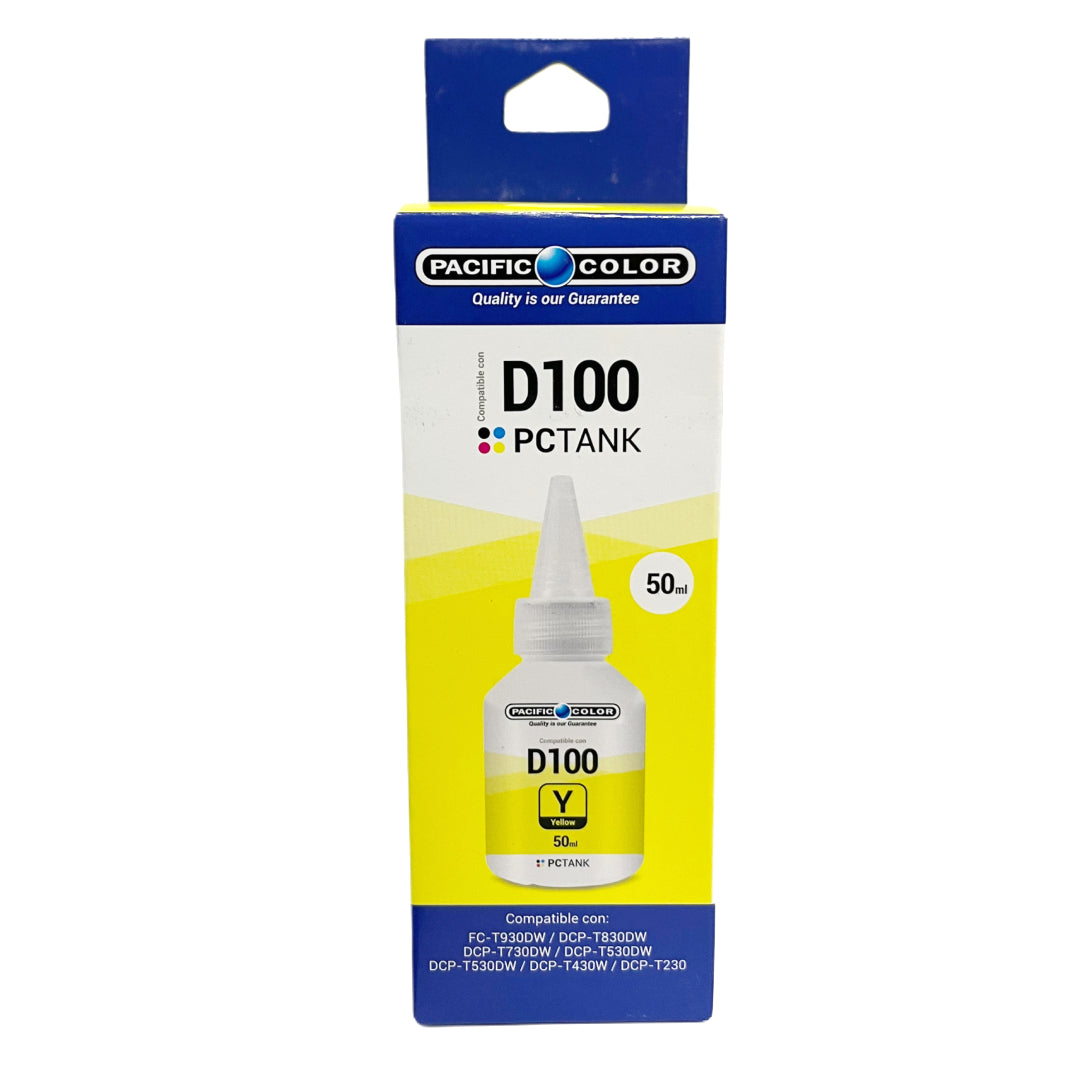 TINTA D100 AMARILLO PACIFIC COLOR