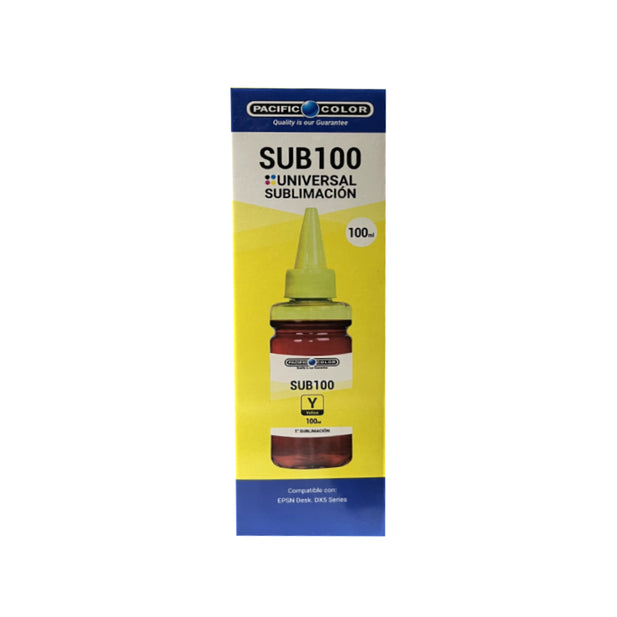 TINTA SUBLIMACION 100 AMARILLO PACIFIC COLOR