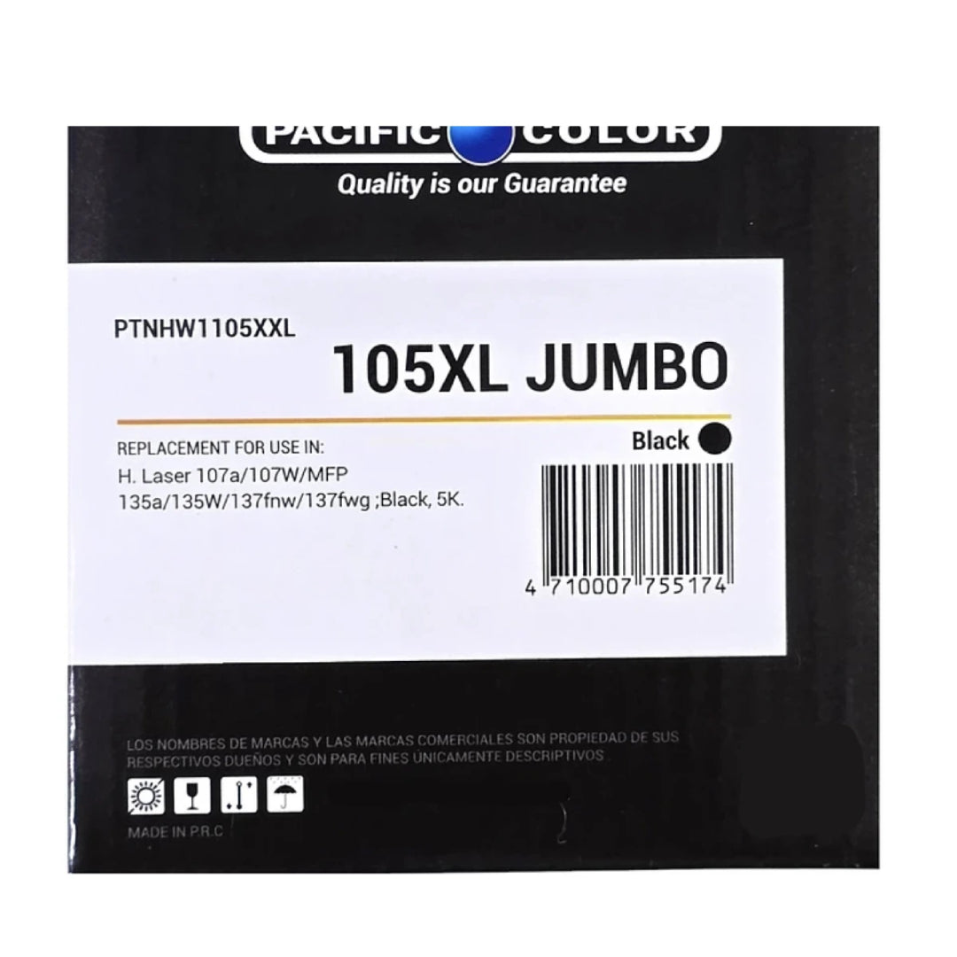TONER ALTERNATIVO 105XL JUMBO PACIFIC COLOR
