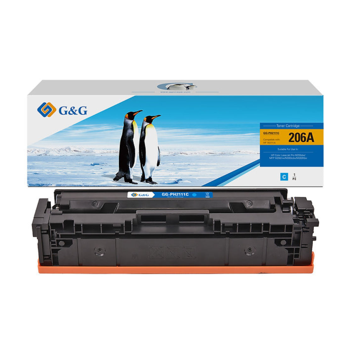 toner 206a hp cyan