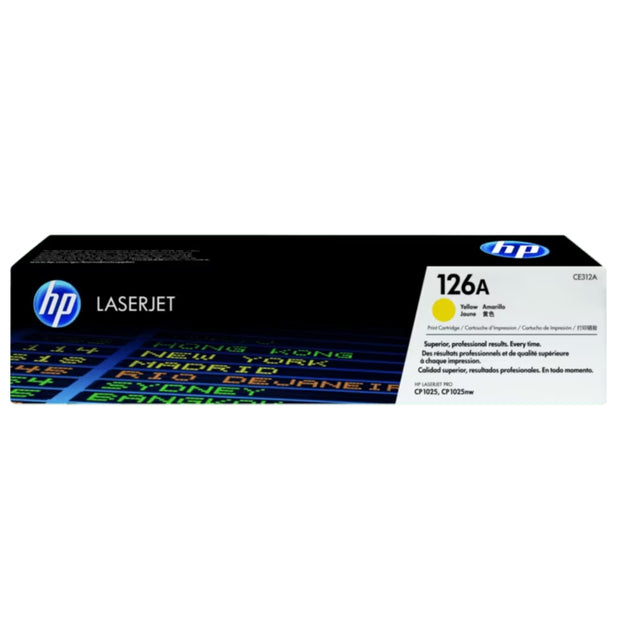 TONER HP 126A AMARILLO ORIGINAL