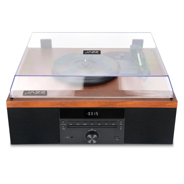 TORNAMESA BT+CD+RADIO 70'S JEWEL JAZZ AUDIO
