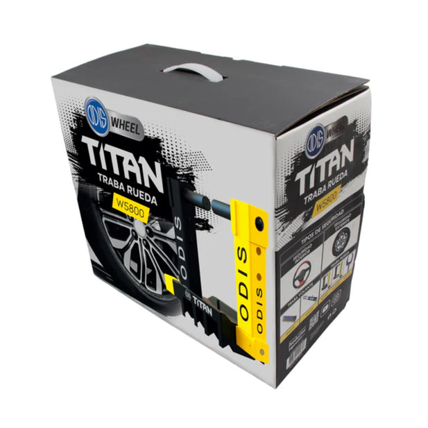 TRABA RUEDAS TITAN W5800 XL NEGRO-AMARILLO ODIS CAN0001135