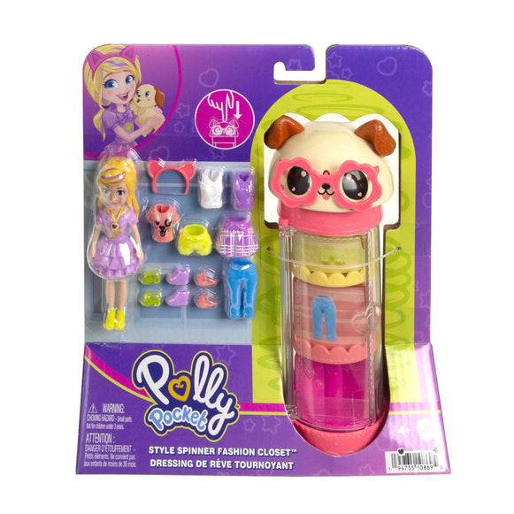 TUBO DE MODAS GIRATORIO POLLY POCKET HKW04 HKW06