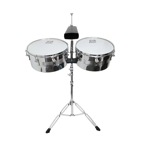TIMBALETA 13" X 14" H6.5 PLATEADA TUMBAO TP200SC