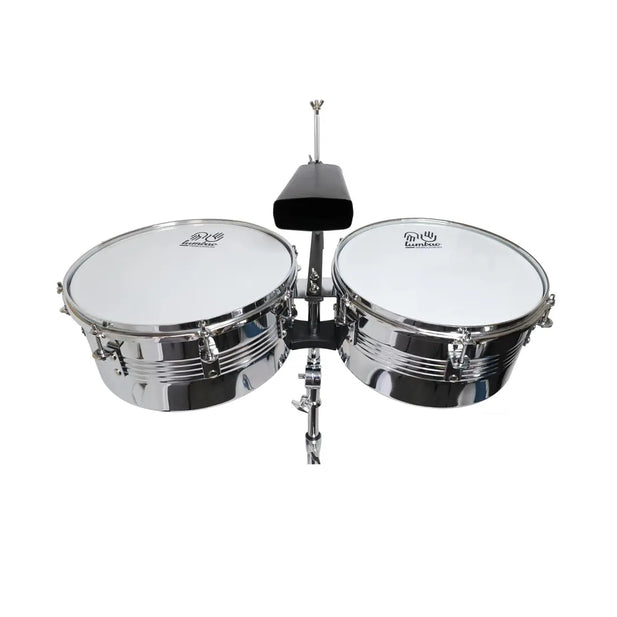 TIMBALETA 13" X 14" H6.5 PLATEADA TUMBAO TP200SC