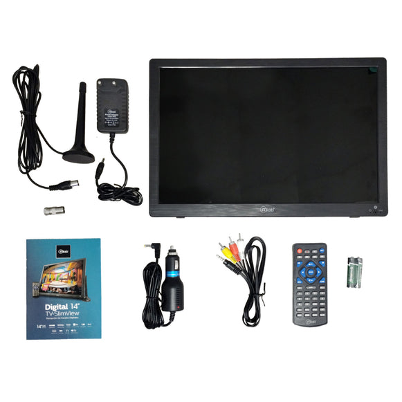 TV DIGITAL PORTATIL DE 14" MLAB 9452