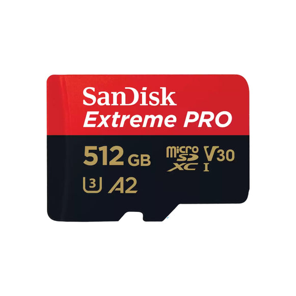 Tarjeta De Memoria MicroSD 512GB Extreme PRO Sandisk
