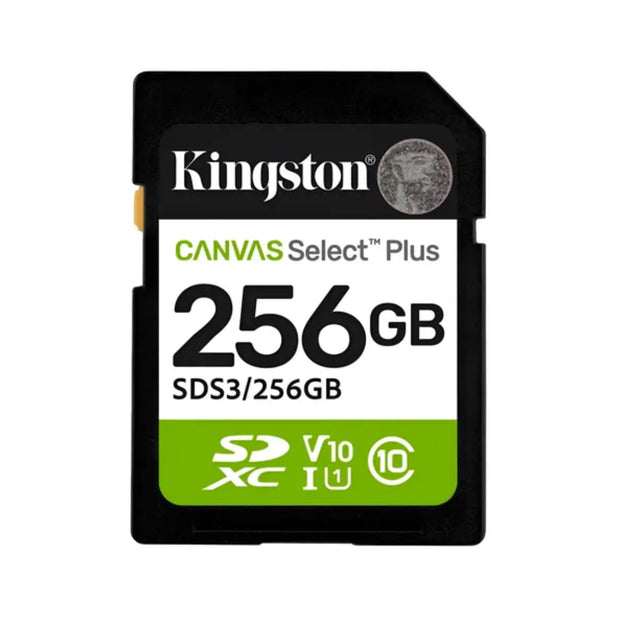 Tarjeta De Memoria SD 256 GB CANVAS SELECT Kingston