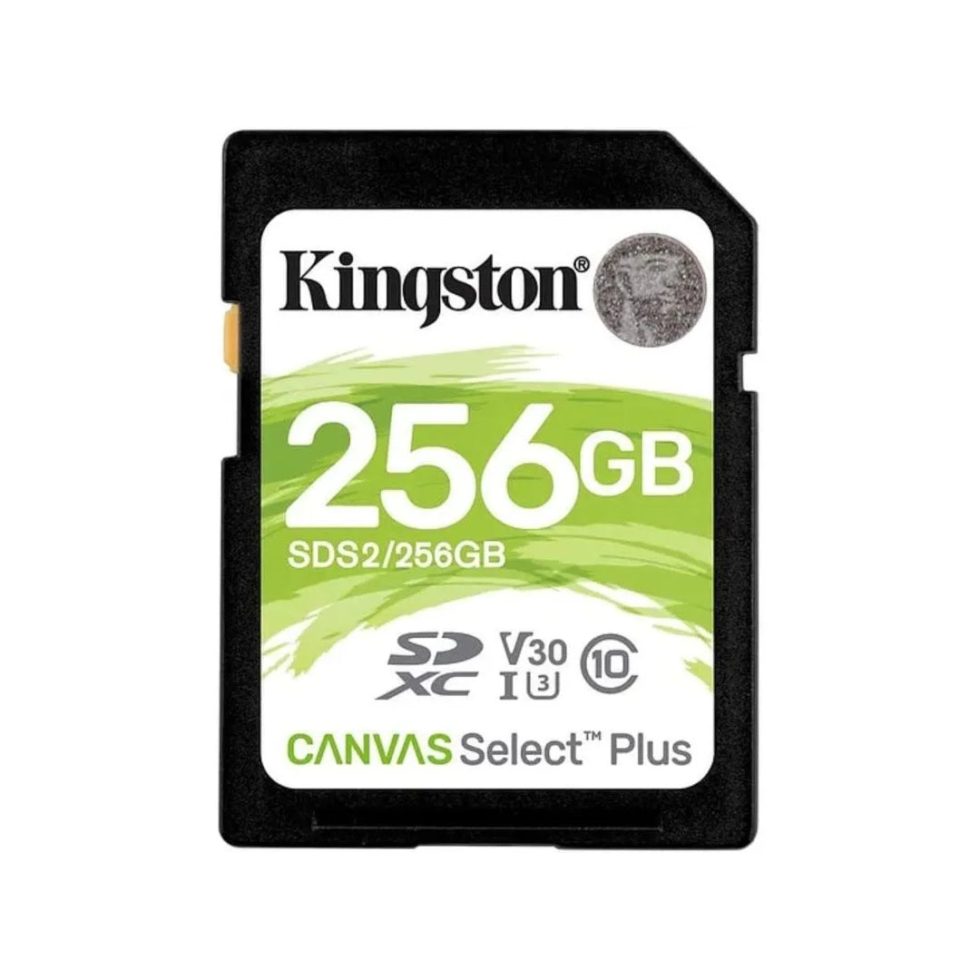 Tarjeta De Memoria SD 256GB SELECT Kingston U3